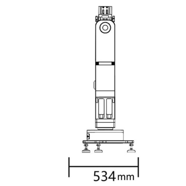 Montagem iOptron Montierung HAZ130 Strain Wave Alt-AZ