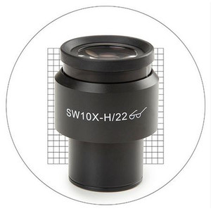 Euromex 10X/22mm, 20x20 measuring grid microscope eyepiece, Ø30mm, DX.6210-SG (Delphi-X)