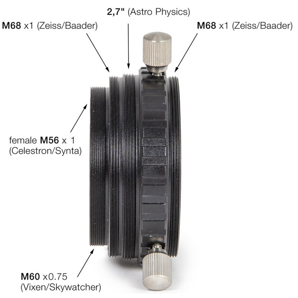 Baader Adapter Adaptador de 2'' 'Four-in-One' M68/2"/M68