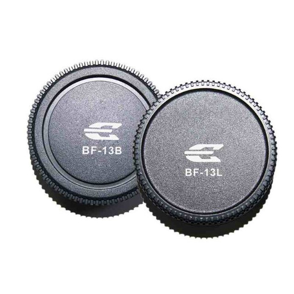 Pixel Coberturas anti-pó Lens Rear Cap BF-13L + Body Cap BF-13B for Olympus Reflex