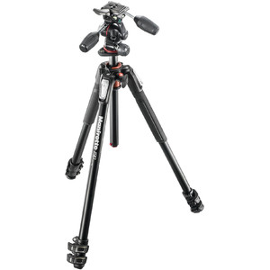 Manfrotto Tripé de alumínio MK190XPRO3-3W tripod with 3-way tilt unit